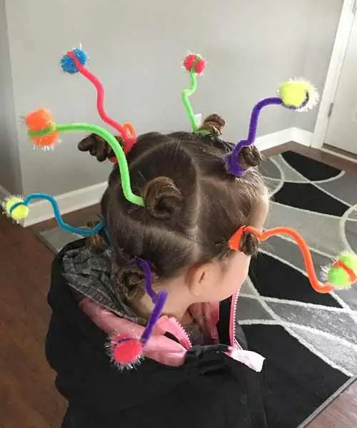 3 peinados fáciles para disfrazar a los niños en Halloween  Paso a paso
