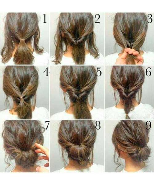 Imagen de 9 pasos para hacerse un peinado elegante con un recogido bajo