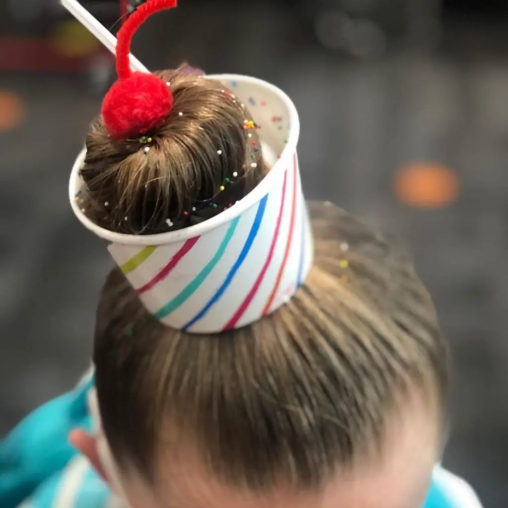 peinado loco cupcake 2024