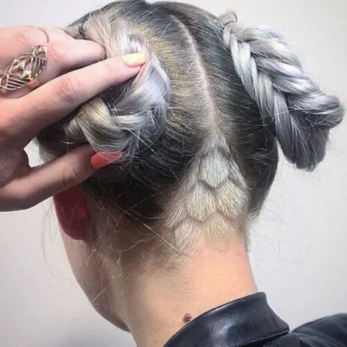 Corte de nido de abeja para mujer