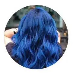 tintes cabellos azules imagen 2024